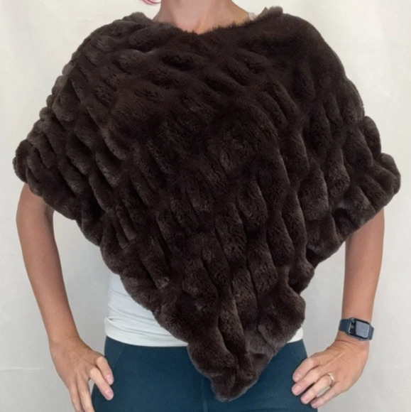 Faux Fur Shawls